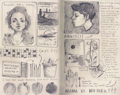 Sketchbook Layout, Sketch Journal, Sketchbook Art Journal, Art Diary, Sketchbook Pages, Arte Sketchbook, Sketchbook Inspiration, Open Book, Sketchbook Art Inspiration