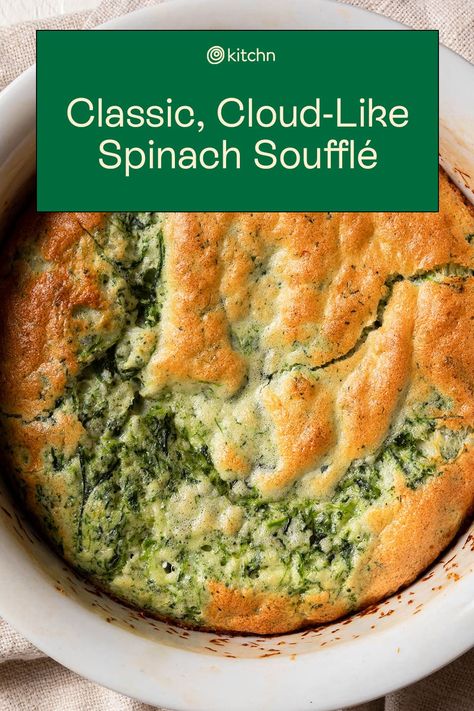 Spinach Sides, Spinach Souflee Recipes, Spinach Artichoke Souffle, Panera Bacon Spinach Souffle, Spinach Souffle Recipe, Spinach And Cheese Souffle, Spinach Souffle Recipe Simple, Copycat Panera Spinach Artichoke Souffle, Spinach And Bacon Souffle