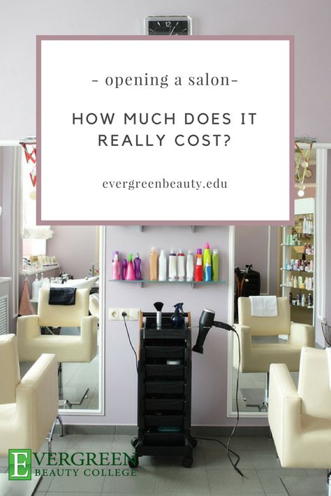 How Much Does it Cost to Start and Operate a Beauty Salon. Beauty salons can be profitable if they are run intelligently, but doing this requires some basic business knowledge. Here is a quick overview of some of the costs involved. Opening A Salon, Hair Salon Names, Salon Business Plan, Small Salon, Nail Salon Interior Design, Beauty Salon Interior Design, Home Hair Salons, Home Beauty Salon, Hair Salon Business