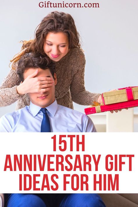 Reaching your 15th year of marriage is a wonderful accomplishment that should be celebrated! Couples usually exchange gifts to celebrate their anniversary, and if you are willing to think outside of the box, or you don’t have any ideas at all, then look no further than this list with the best anniversary gift ideas for him! #anniversary #annyversarygift #anniversarygiftideas #15thanniversary #giftsforhim #couplesanniversary 15th Anniversary Idea, Anniversary Gift Ideas For Him Boyfriend, 15 Year Wedding Anniversary, Anniversary Gift Ideas For Him, Anniversary Ideas For Him, Diy Anniversary Gifts For Him, 15th Anniversary Gift, Anniversary Crafts, Marriage Anniversary Gifts