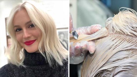 Everything you need to know about going platinum blonde | CafeMom.com Growing Out Platinum Hair, Going Platinum Blonde, Beauty Rules, White Blonde Hair, Dramatic Hair, Ice Blonde, Light Blonde Hair, Crystal Hair Clips, Icy Blonde