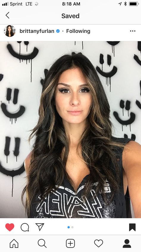 Brittany Furlan, Brunettes, Beautiful Hair, Actresses, Long Hair Styles, Celebrities, Hair Styles, Hair, Beauty