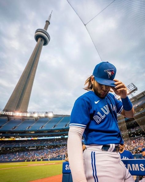 Blue Jays Aesthetic, Toronto Blue Jays Baseball, Colorado Rockies Baseball, Baseball Wallpaper, Rockies Baseball, Vladimir Guerrero, Blue Jays Baseball, Canada Eh, Petco Park