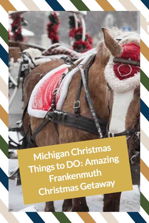 Frankenmuth is the Christmas capital of Michigan all year long: discover how to make an unforgettable Christmas memory with a holiday getaway to Frankenmuth, Michigan's own LIttle Bavaria. Frankenmuth Michigan Christmas, St Ignace Michigan, Michigan Beach Vacations, Manistee Michigan, Michigan Crafts, Michigan Christmas, Frankenmuth Michigan, Christmas Getaways, Christmas Things To Do