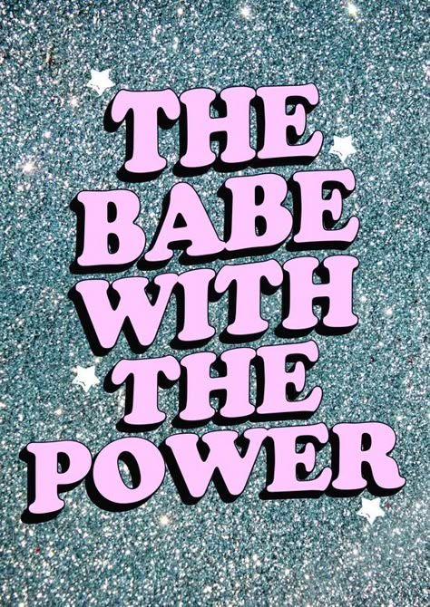 Babe With The Power, Glitter Wall, By Any Means Necessary, Retro Typography, Whatsapp Wallpaper, Main Theme, Paper Frame, 2023 Vision, Blue Glitter