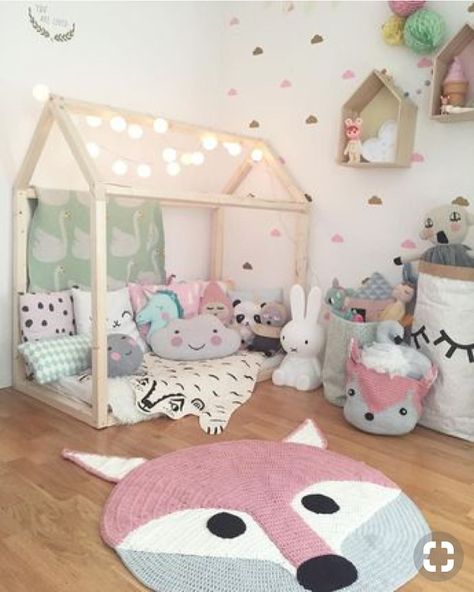 Design Ložnic, Toddler Bedroom Girl, Stylish Bedroom Design, Toddler Girl Room, Toddler Rooms, Toddler Bedrooms, Stylish Bedroom, Big Girl Rooms