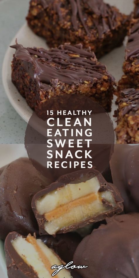 Indulge in 15 healthy clean eating sweet snack recipes! These delicious and nutritious treats are perfect for satisfying your sweet tooth without any guilt. Enjoy your guilt-free indulgence!  #CleanEating #HealthySnacks #SweetTreats #NutritiousRecipes #GuiltFreeSnacks #DeliciousAndHealthy #SnackIdeas #HealthyEating #FoodieFavorites #CleanEats #HealthyLifestyle #SweetSnacks #FitFood #NutritiousEats #SnackTime #HealthyDesserts Clean Eating Baking Recipes, All Natural Cookie Recipes, Healthy Snack Alternatives Clean Eating, Healthy Sweets Alternatives, Clean Eating Sweet Snacks, Clean Eating Recipes Dessert, Clean Eating Treats, Guilt Free Dessert Healthy, Healthier Baked Goods