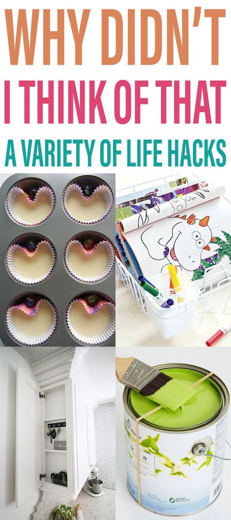 LIFE Hacks Why Didn’t I Think Of That!  These are Life Hacks that you are really going to use in every day life!  Check them out and have #lifehacks #lifehack #quickandeasylifetips #foodhacks Hunted Interior, Organizational Hacks, Hide Cords, Plastic Milk, Room Hacks, Cottage Market, Diy Cupcakes, Cupcake Holder, Dish Rack Drying