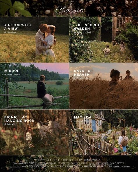 Cottagecore Movies To Watch, Cottage Core Movies List, Green Academia Movies, Mumblecore Film, This Beautiful Fantastic Movie, Cottage Core Movies, Cottagecore Films, English Movies To Watch, Dreamy Movies