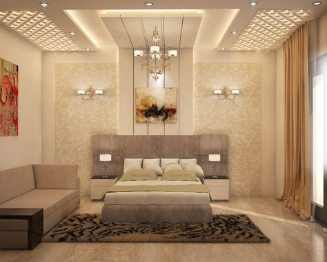 Here you will find photos of interior design ideas. Get inspired! Bedroom Arch, Bedroom Lighting Design, Bedroom Interior Design Modern, Simple False Ceiling Design, Interior Ceiling Design, Pop False Ceiling Design, Pop Ceiling Design, House Ceiling Design, Ceiling Design Living Room