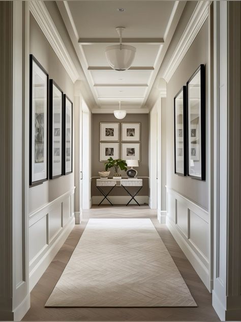 Master Suite Hallway, Corridors Design Home, Marriage Outfit, Beige Hallway, Canada Birthday, Couple Marriage, Corridor Design, Art Humor, Hallway Inspiration