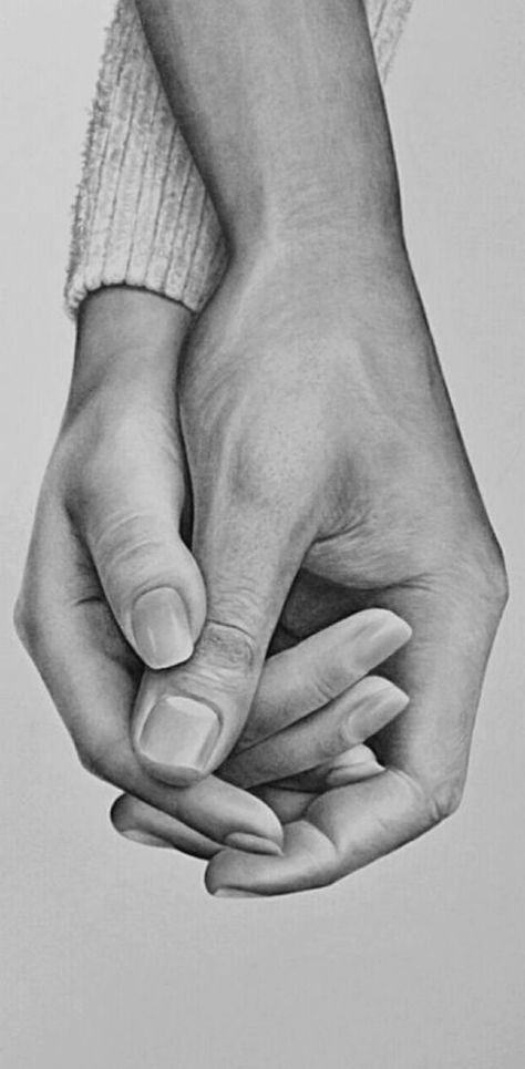 Couple Hands Sketch, Black And White Hand Drawing, Woman Hands Drawing, Drawing Love Ideas, Hands Together Drawing, Men Art Drawing, Hand In Hand Drawing, Hands Pencil Drawing, Man And Woman Drawing