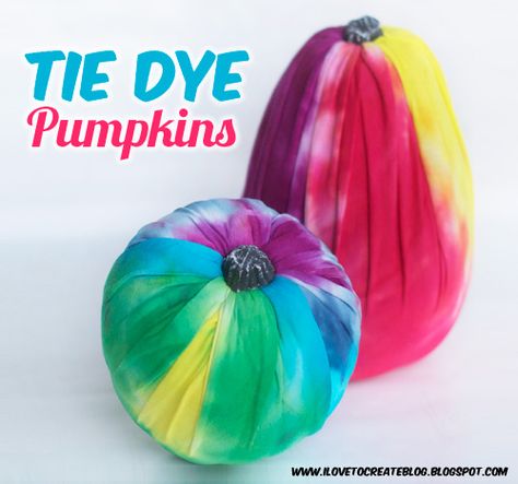 Tie Dye Pumpkins DIY  What a cool Hippie way to break away from the traditional pumpkin ideas Pumpkins Diy, Carving Templates, Traditional Pumpkin, Hippie Halloween, Samhain Halloween, Tie Dye Crafts, Foam Pumpkins, How To Tie Dye, Pumpkin Carving Templates