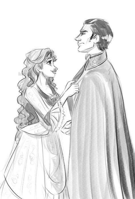 Christine is helping Erik to get ready while he's on his way "home". I've always been ... Phantom Of The Opera Drawing Sketches, Uprooted Fanart, Christine And Erik, Opera Ghost, Christine Daae, A Night At The Opera, Music Of The Night, Phantom 3, Love Never Dies