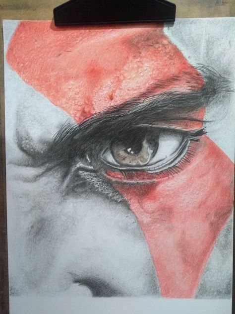 kratos lapis de cor color pencil Naruto Uzumaki Shippuden, Color Pencil, Naruto Uzumaki, Naruto, Pencil, Drawings, Anime, Color, Art