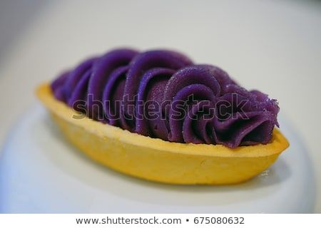 Sweet Potato Tart, Okinawa Food, Potato Tart, Food Reference, Purple Sweet Potato, Purple Potatoes, Purple Sweet Potatoes, Hawaiian Food, Okinawa Japan