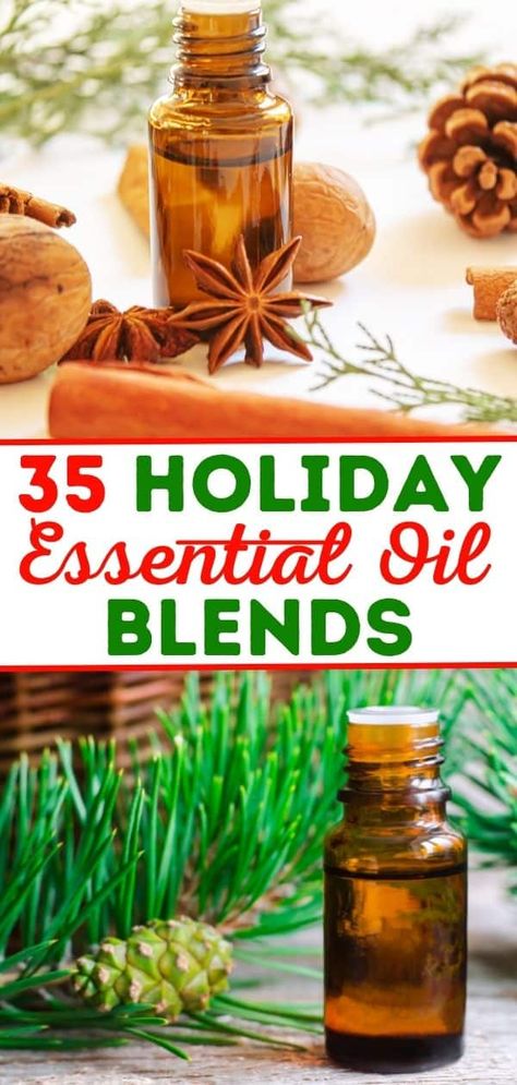 Essential Oil Christmas Blend, Holiday Essential Oil Blends, Christmas Essential Oil Blends, Christmas Spirit Essential Oil, Christmas Diffuser Blends, Essential Oil Diffuser Blends Recipes, Making Essential Oils, Essential Oil Diffuser Recipes, Oil Diffuser Recipes