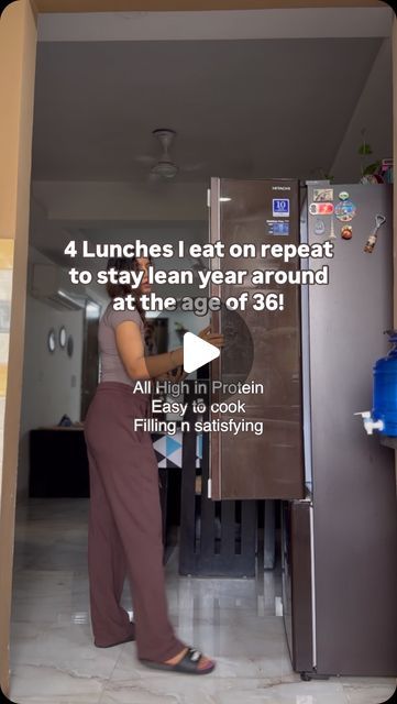 Anu Tripathi on Instagram: "4 Lunches I Eat on Repeat to Stay Lean Year-Round at 36! 💪🥗

1️⃣Paneer Bhurji Wrap:
Recipe: Sauté crumbled paneer with onions, tomatoes, turmeric, and spices. Wrap in a whole wheat roti.
Why: High in protein, super filling, and keeps cravings at bay.

2️⃣Moong Dal Khichdi:
Recipe: Cook moong dal and rice with cumin, turmeric, and ghee. Add veggies like carrots and peas.
Why: Comforting, protein-packed, and easy to digest.

3️⃣Chickpea Salad:
Recipe: Mix boiled chickpeas with cucumber, tomato, onion, and lemon juice. Sprinkle with chaat masala.
Why: Quick to make, rich in protein, and refreshing.

4️⃣Tofu Stir-Fry with Veggies:
Recipe: Stir-fry tofu cubes with bell peppers, broccoli, and soy sauce. Serve with brown rice.
Why: Protein-rich, full of fiber, and in Moong Dal Bhajiya, Moong Dal Sprouts Recipes, Whole Moong Dal Recipe, Moong Dal Fry Recipe, Sprouted Moong Dal Recipe, Fry Tofu, Moong Dal Khichdi, Dal Khichdi, Paneer Bhurji