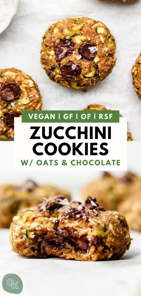 Paleo Zucchini Cookies, Wfpb Breakfast Cookies, Gluten Free Zucchini Dessert Recipes, Healthy Zucchini Snacks, Zucchini Breakfast Cookies Healthy, Vegan Zucchini Cookies, Vegan Zucchini Desserts, Wfpb Zucchini Recipes, Zucchini Banana Cookies