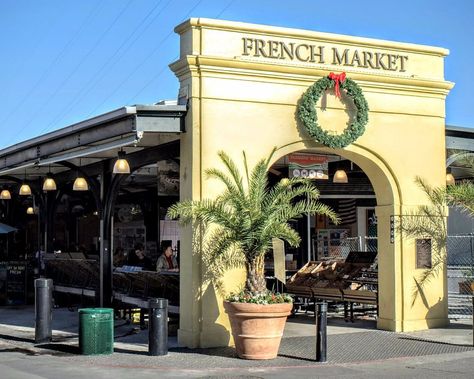 French Market New Orleans, New Orleans Activities, Indoor Things To Do, New Orleans Christmas, New Orleans Vacation, City Winery, Western Caribbean, Honeymoon Spots, New Orleans Travel