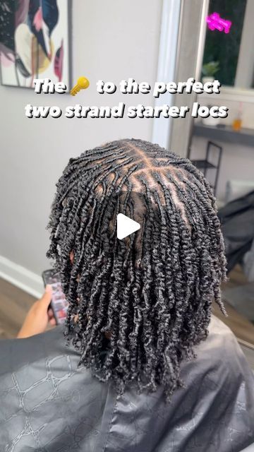 2 Strand Starter Locs Styles, Two Strand Twist Locs Starter, Different Starter Loc Methods, Starter Locs Two Strand Twist Men, Two Strand Twist Starter Locs On Fine Hair, Starter Loc 2 Strand Twist, Braids Over Starter Locs, Women Starter Locs Styles, Extra Small Starter Locs