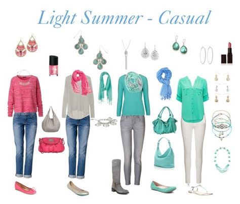 Light Summer Casual Outfits, Light Summer Outfit Ideas, Summer Palette Outfits, Light Summer Color Palette Outfits, Light Summer Palette, Summer Color Palette Outfits, Light Summer Outfits, Light Summer Style, Light Summer Clothes