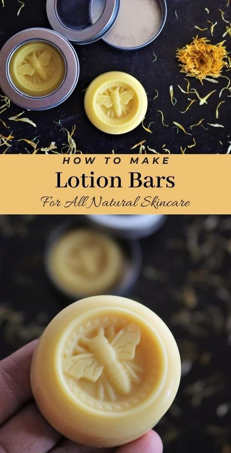 Honey Lotion, Lotion Bars Diy, Homemade Lotion Bars, Lotion Bars Recipe, Savon Diy, Săpunuri Handmade, Lotion Recipe, Diy Lotion, Lotion Bar