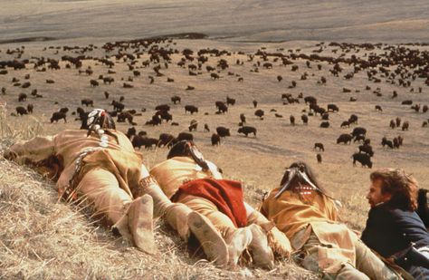 "Dances With Wolves" movie still, 1990.  Kevin Costner as Lt. John Dunbar.  "Dances With Wolves" won seven Academy Awards and earned $184 million dollars and never was number one on the weekend charts.  It sits at number nine on our list. Film Dance, John Barry, High Plains Drifter, Dances With Wolves, Graham Greene, Into The West, Cowboys And Indians, Kevin Costner, Neil Young