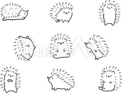 Cute Hedgehog Drawing, Cute Animal Doodles, Hedgehog Doodle, Hedgehog Tattoo, Hedgehog Drawing, 강아지 그림, Animal Doodles, Cute Animal Drawings Kawaii, Little Tattoos