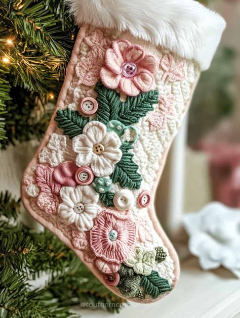 13 Personalized Christmas Stockings on a Budget https://www.southerncrushathome.com/personalized-christmas-stockings/ Christmas Stocking With Names, Embroidered Christmas Stockings Ideas, Sweater Stockings Diy, Elegant Christmas Stockings Ideas, Hand Sewn Stocking, Diy Christmas Stockings Ideas, Stocking Diy, Unique Christmas Stockings, Unique Stockings