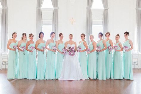 Lavender Mint Green Wedding, Purple And Mint Green Wedding, Lavender And Mint Wedding, Hotel Ballroom Wedding, Mint And Lavender, Mint Green Wedding, Lavender Wedding Cake, Wedding Mint, Purple And Green Wedding