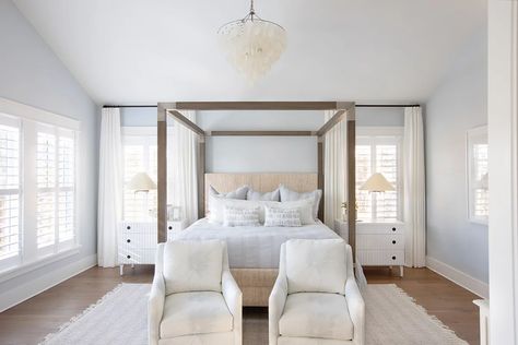 Megan Molten Portfolio Megan Molten, Modern Coastal Home, Master Retreat, Serene Bedroom, Muted Color Palette, Beautiful Bedroom, Bedroom Chair, Bath Furniture, Beautiful Bedrooms