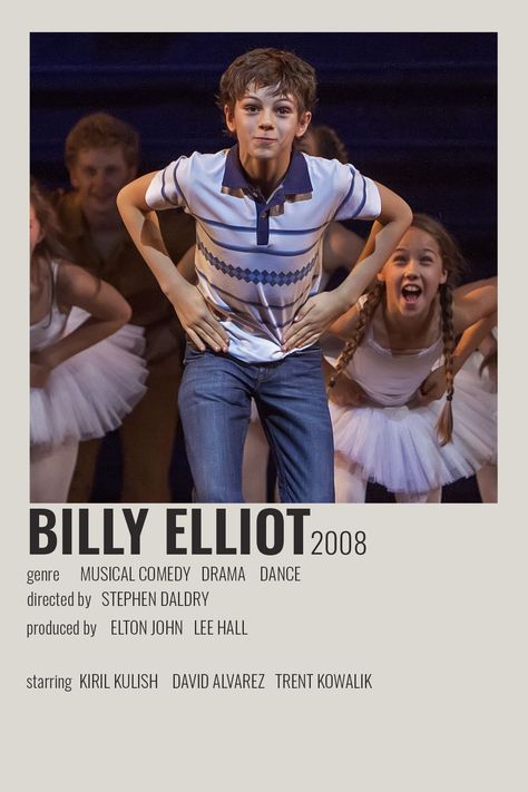 Polaroid Board, Billy Elliot Musical, Uni Decor, Theater Tips, Broadway Musicals Posters, Musical Theatre Posters, Musical Posters, British Icons, Broadway Posters