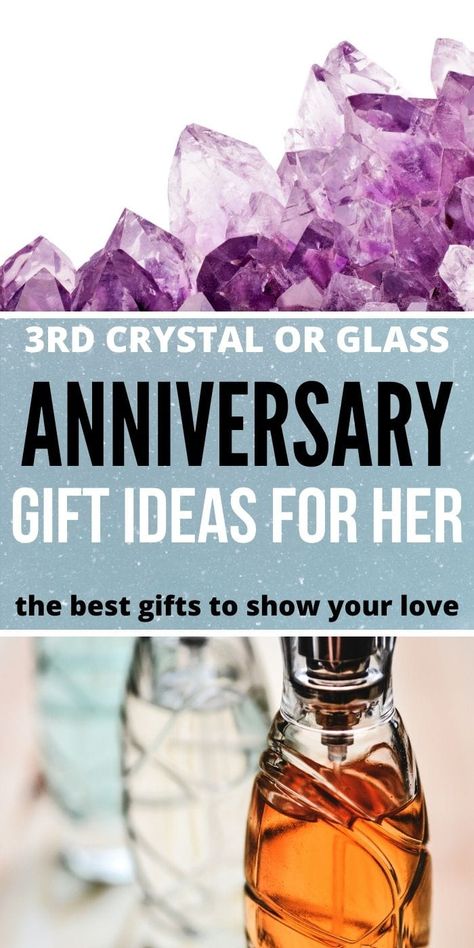 Glass Anniversary Gift Ideas | Crystal Anniversary Gift Ideas | Anniversary Gifts for Her | Gift Ideas for Her 3rd Anniversary | #anniversary #crystalanniversary #3rdanniversary #giftideas Glass Anniversary Gift For Him, Gift Ideas Anniversary, Anniversary Diy, Wine Bottle Wind Chimes, Present For Husband, Anniversary Gifts For Her, Anniversary Gift Ideas, Parents Anniversary, 3rd Anniversary Gifts