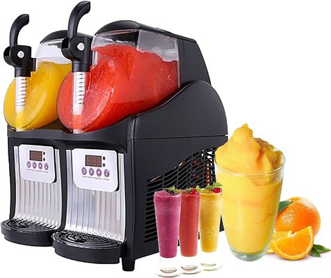 Slushy Machine, 30L Double Tank Slush Machine, Food-Grade Stainless Steel Margarita Machine, 360° Mixing ICEE Maker Slushy Machine for Supermarkets Cafes Restaurants Bars : Amazon.ca: Home Slushy Machine, Slush Ice, Smoothie Machine, Frozen Drink Machine, Cocktail Machine, Margarita Machine, Drink Machine, Slushie Machine, Gelato Maker