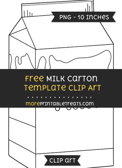 Free Milk Carton Template - Clipart Paper Milk Carton Template, Ceramic Milk Carton Template, Milk Cartoon Template, Milk Carton Clipart, Milk Carton Template, Transparent Milk Carton, Milk Carton Pattern Box Templates, Milk Box, Milk Carton