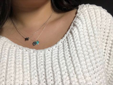 birthday gift | best friend ever | silver jewelery | tiffanys | blue box | tiffany blue | tiffany necklace | best friend gift | birthday gift | 18th birthday | celebrate | white sweater | birthday gift ideas Blue Tiffany Necklace, Tiffany Necklace Blue, Return To Tiffany Necklace, Birthday Gift Best Friend, Tiffany And Co Necklace, This Kind Of Love, Tiffany Necklace, Gift Best Friend, Dope Jewelry