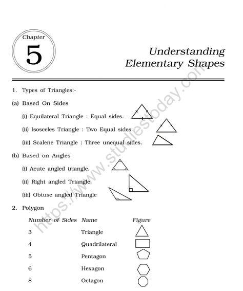 CBSE Class 6 Mental Maths Understanding Elementary Shapes Worksheet Class 6 Maths, Mental Maths, Mathematics Worksheets, 6 Class, Work Sheet, Shapes Worksheets, Math Work, Mental Math, Student Studying