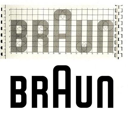 Braun Logo, created by Wolfgang Schmittel, 1952. Braun Logo, Logo Tipografi, Logotype Inspiration, Braun Design, Logo Process, Design Guide, Typography Letters, Logo Mark, Typography Inspiration