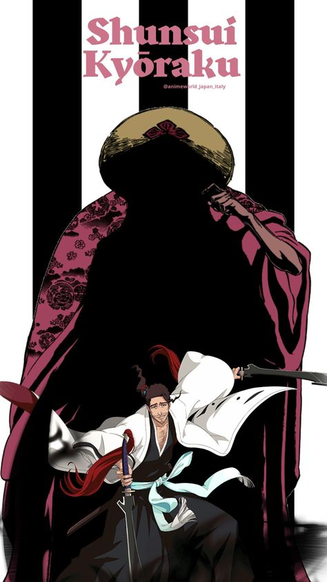 Shunsui Kyoraku
Bleach Shunsui Kyoraku Wallpaper, Shinsui Kyoraku Wallpaper, Shinsui Kyoraku, Kyoraku Shunsui, Shunsui Kyoraku, Photo Naruto, Video Game Anime, Anime Bleach, Bleach Art