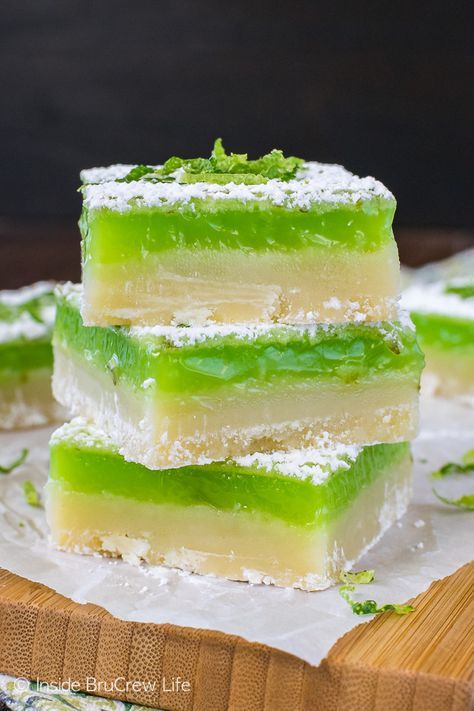 Key Lime Dessert Recipes, Key Lime Cheesecake Bars, Lime Dessert Recipes, Recipes Kale, Kale Chicken, Key Lime Bars, Key Lime Filling, Key Lime Desserts, Citrus Desserts