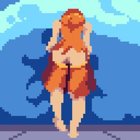 20240726 - Pose Practice (Aseprite, 64 x 64 px) I think the hair is hard to depict, I would like to hear more and more suggestions! #pixelart #pixelartsociety #pixelartist #ドット絵 #픽셀아트 #pixel #pixelated #pixelarts #pixelartwork #pixelartists #pixelaesthetic #aseprite #pixaki #pyxeledit #dotpict #gameart #gameartist #gameartwork #8bit #8bitart #16bit #16bitart #retroart #retroaesthetic #sampixelonly 16 Bit Pixel Art, Pose Practice, 8 Bit Art, More And More, Game Artwork, Retro Aesthetic, 8 Bit, Retro Art, Game Art