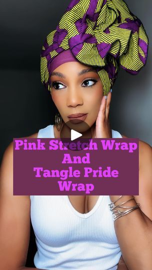 Before I Let Go, Headwrap Styles, Hair In A Ponytail, Headwrap Tutorial, Pink Nail Colors, Head Wrap Styles, Scarf Tie, Personal Grooming, A Ponytail