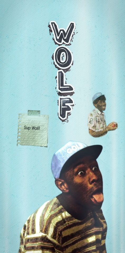 Wolf Tyler The Creator, Wolf Tyler, Tyler The Creator Wallpaper, Wolf Wallpaper, Cover Wallpaper, Pretty Wallpaper Iphone, Hip Hop Rap, Tyler The Creator, Laptop Wallpaper