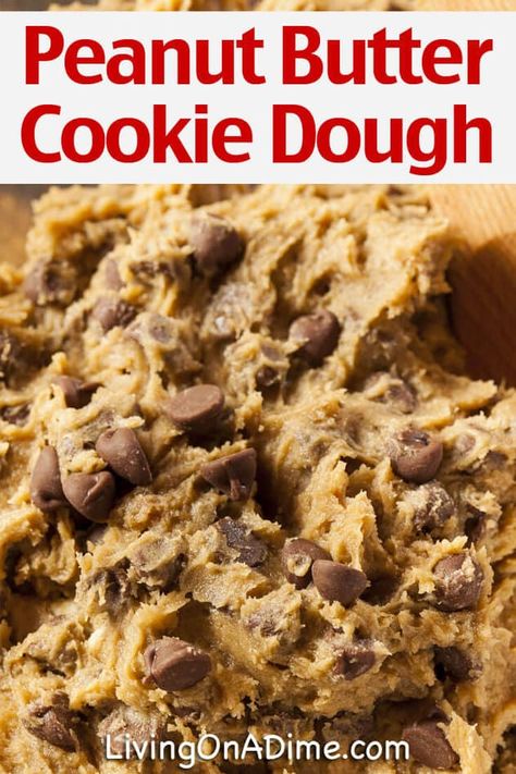 Edible Peanut Butter Cookie Dough Recipe, Peanut Butter Cookie Dough Recipe, Eggless Cookie Dough Recipe, Cookie Dough For One, Eggless Cookie, Eggless Cookie Dough, Butter Cookie Dough, Edible Cookie Dough Recipe, Cookie Dough Recipe