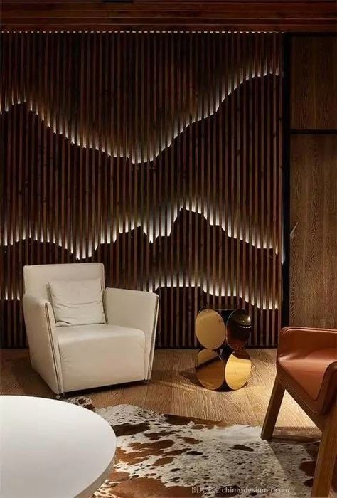 Tips for Buying Perfect Wall Lights Tv Fal, Wooden Screen, Diy Casa, Wall Art Ideas, Cnc Design, Lighting Wall, Lobby Design, घर की सजावट, Wall Cladding