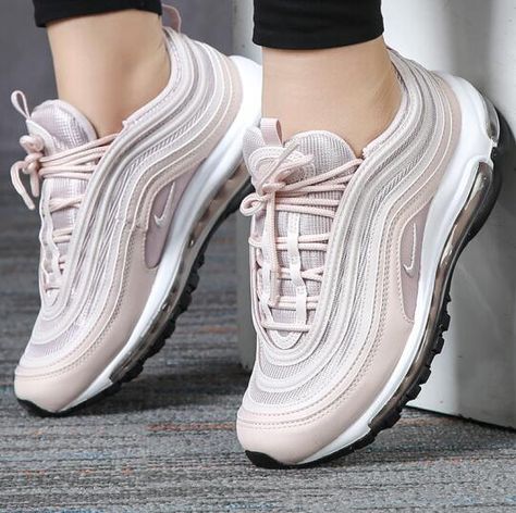 Nike Air Max 97 "Barely Rose",Nike Air Max 97 "Barely Rose" 921733-600 Pink Air Max 97 Outfit Women, Nike Air Max 97 Outfit, Air Max 97 Outfit, Nike Air Max 97 Women, Air Max 97s, Air Max Women, Shoe Inspo, Nike Womens, Nike Air Max 97