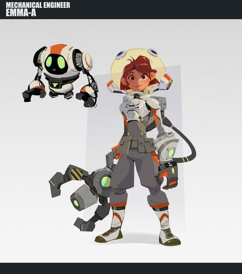 ArtStation - Mars Girl Space Crew Characters, Astronaut Character Design, Star Character Design, Machine Reference, Mars Illustration, Fortnite Ideas, Batman Art Drawing, Robot Design Sketch, Sci Fi Character Design