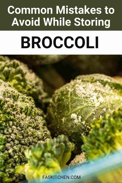 A close-up image of fresh broccoli with text overlay. The text reads: 'The Perfect Way to Store Broccoli So It Lasts Longer | How to Store Broccoli.' Helpful tips to keep your broccoli crisp and flavorful. #BroccoliTips #FreshProduce #KitchenHacks Broccoli Stems, Easy Tricks, Frozen Broccoli, Storage Tips, Broccoli Florets, How To Store, Reduce Food Waste, Vibrant Green, Fresh Produce