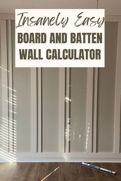 Batten Diy, Diy Board And Batten Wall, Diy Board And Batten, Batten Wall, Wall Paneling Diy, Board And Batten Wall, Up House, Diy Home Repair, Board And Batten